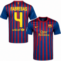 nike - 2011-12  fc barcelona home shirt fabregas 4