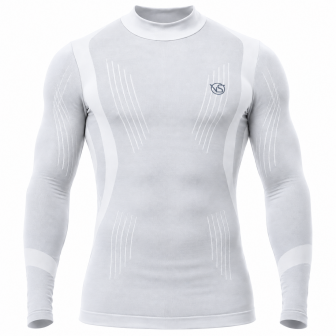 vivasport - maglia termica m/lunga bianca