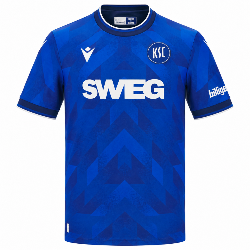macron - 2025-26 karlsruher home shirt