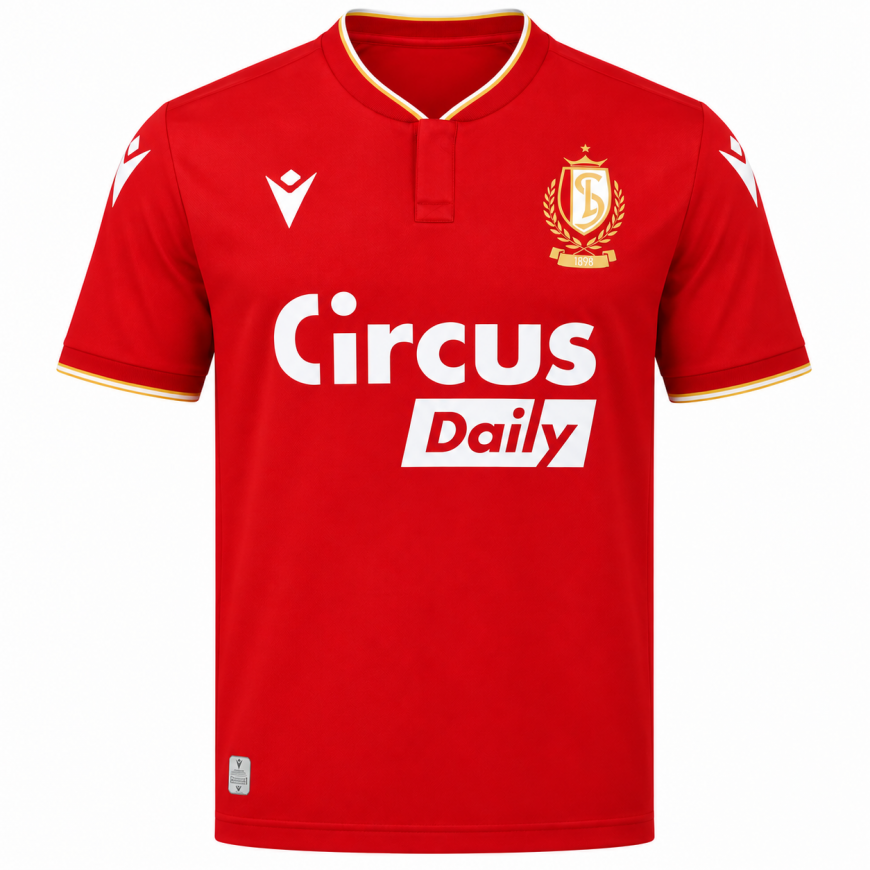 macron - 2025-26 standard liege home shirt