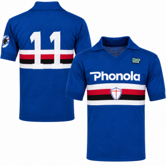 rolly-go - 1984-85 sampdoria Reissue Home Shirt 10 (vialli)